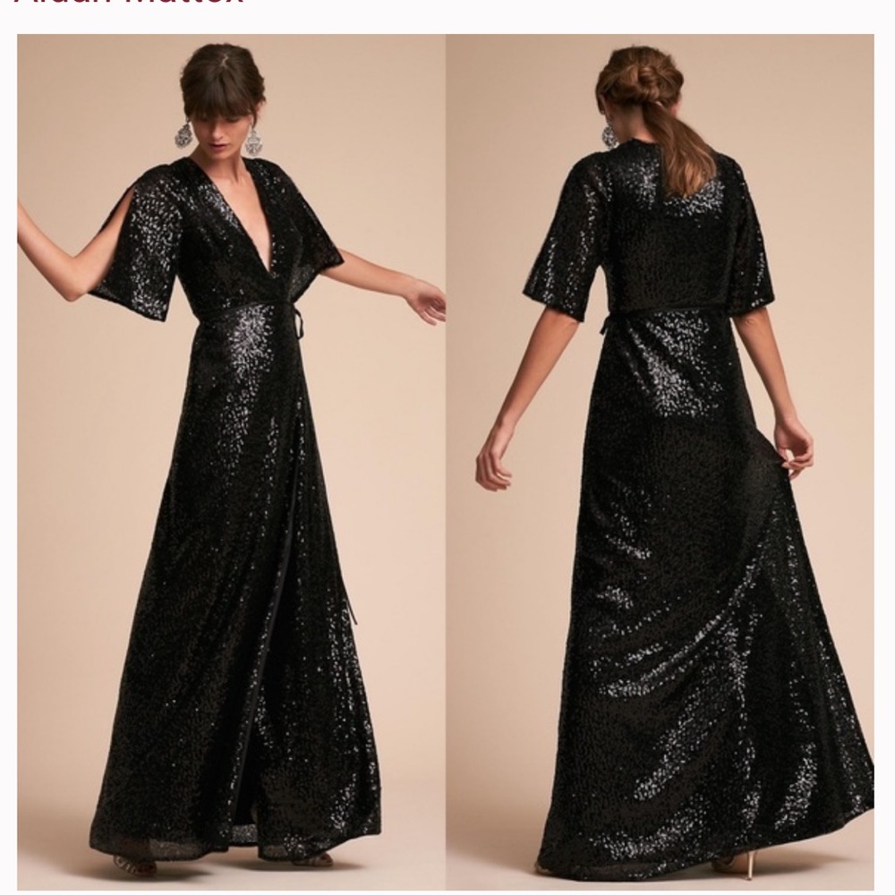 Anthropologie x Aidan Mattox Jordana Dress Size 8